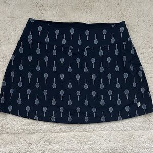 Prince Tennis Racket Print Skirt size M